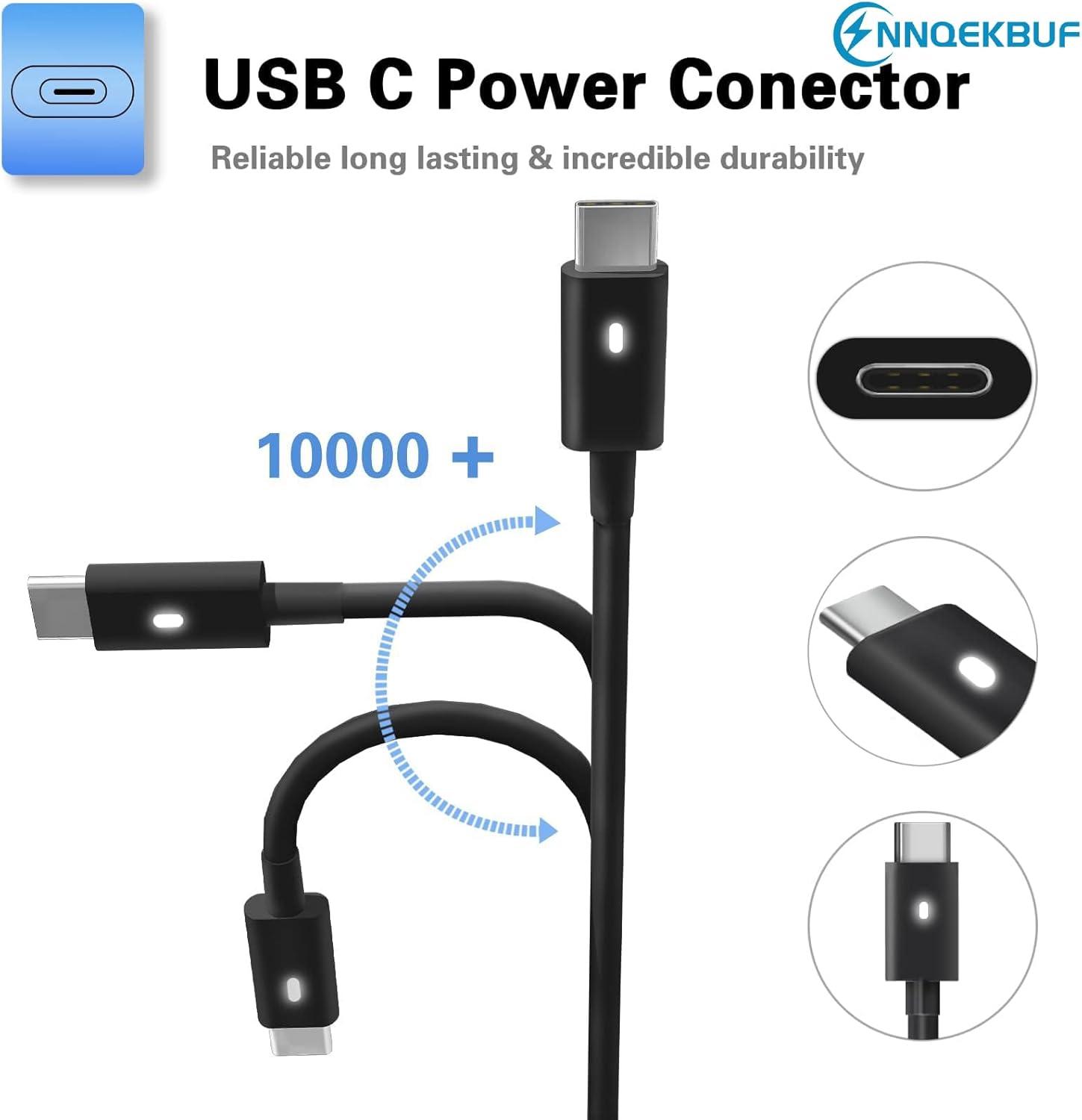 image65W USB C Laptop Charger Compatible with Dell Latitude 5430 5520 5320 5330 5420 5520 5421 7420 7490 7400Chromebook 3100 3300 3380 3400 3500 5190 5300SM65CL01
