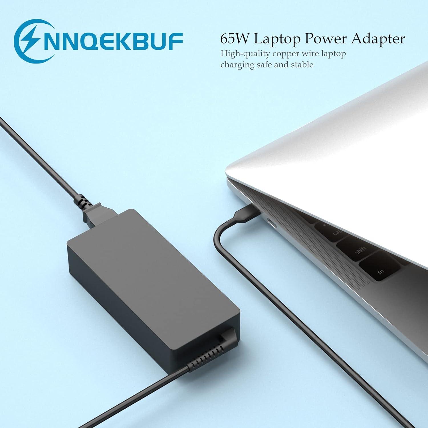 imageLaptop Charger 65W USB C Power Adapter Compatible with Dell Chromebook 3100 3300 3380 3400 3500 5190 5300 5400 7200 Latitude 5420 5520 5320 7410 7310 2in1 P28T P29T P30T Laptop Type C