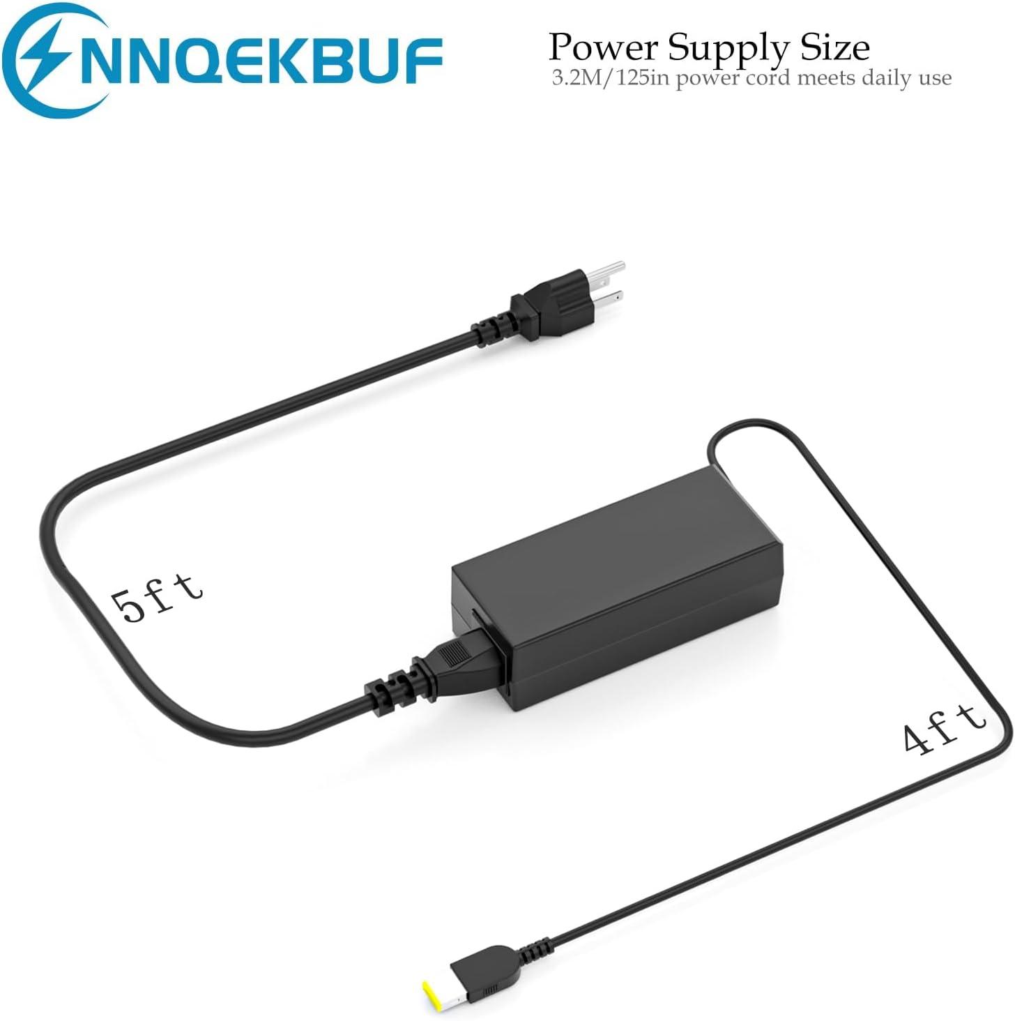 imageNew 90W Laptop Charger Compatible with Lenovo Thinkpad X1 Carbon T440 E431 G410 PA1900081 0B46995 0B46994 ThinkPad T431s Z510 45N0237 344428U 45N0239 45N0236 Yoga 11s Flex 14 15D