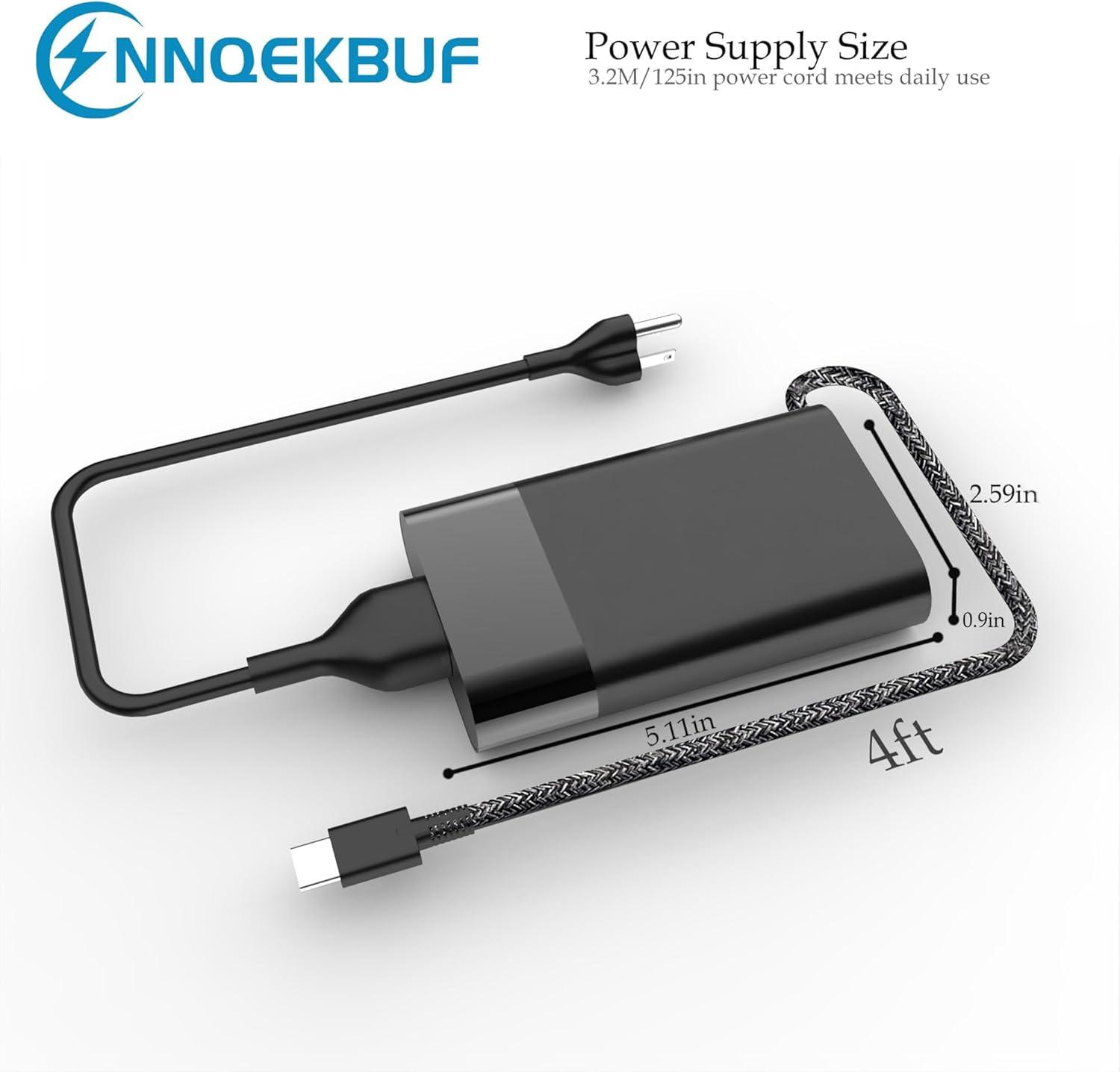 imageNew 90W USB C Laptop Charger for HP Spectre x360 HP 904144850 904082003 2ln85aa ADP90FE HP 90w Type C Power Adapter USBC AC Adapter Power Supply Cord