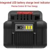 image20V 60A Replacement Battery Compatible with Dewalt DCB200 DCD DCF DCG Series Cordless Power Tools