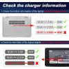 image65W 185V 35A Laptop Charger Replacement for HP 2000 Pavilion DV7 DV6 G6 G7 DV5 DV4 DM4 G62 G72 AC Adapter Power Supply Cord