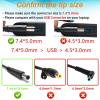 image65W 185V 35A Laptop Charger Replacement for HP 2000 Pavilion DV7 DV6 G6 G7 DV5 DV4 DM4 G62 G72 AC Adapter Power Supply Cord