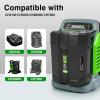 imageNew Battery 56V 50 Ah Replacement for BA2800T BA4200 BA1400 5000mAh Lithium Ion EGO Batterie Compatible with All 56V Power Tools CS1604 CS1804 CS1403 HT2400 LB6504 LB5804 LB6500 LB4800 PH140050 Ah Battery