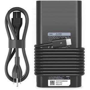 imageNNQEKBUF130W USB C Charger Compatible with Dell Precision 5470 5480 5550 5560 5530 5570 5750 5760 3550 3560 3570 3571 3561Compatible with Dell XPS 15 9520 9530 XPS 17 9720 9730