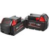 imageCompatible with Milwaukee M18 Battery Pack High Output 60Ah 18V M18 Batteries Lithium 48111862 48111852 48111850 48111840 48111822 48111828 48111815 Battery Pack 2Pack